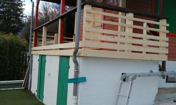 T.O Zinguerie - Conception et pose de garde-corps en bois sur mesure - Ugine 